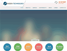 Tablet Screenshot of insignsms.com
